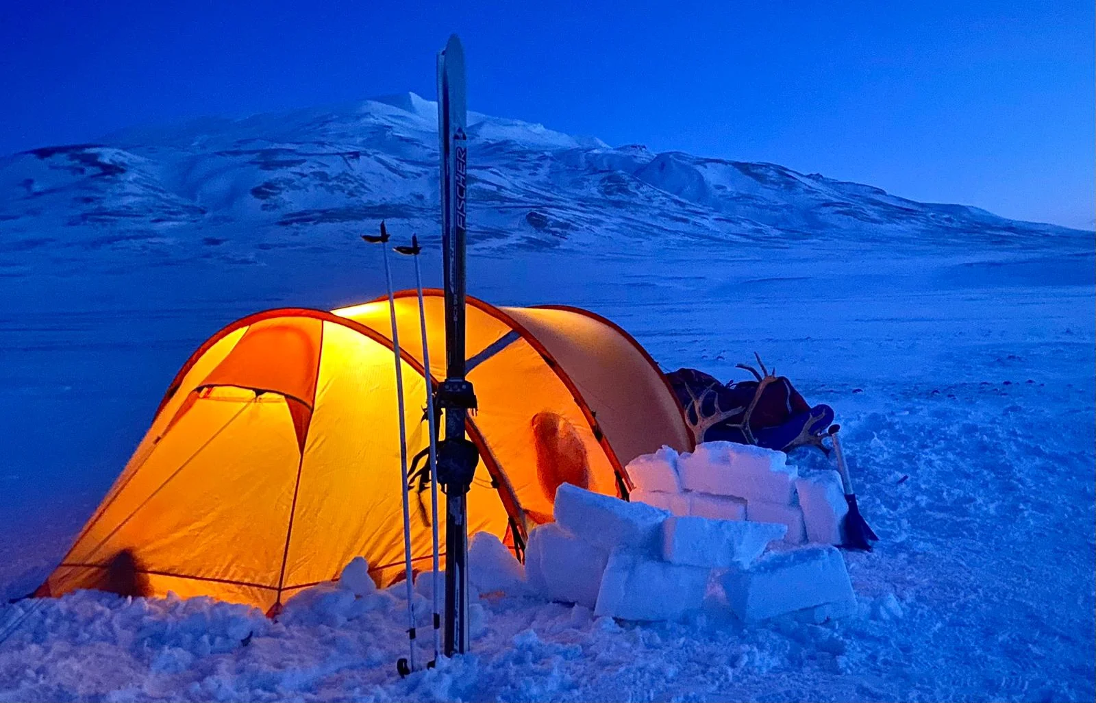 Tent in polar climate