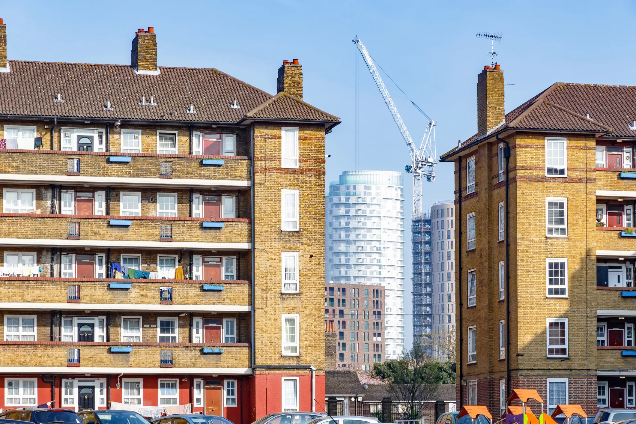 Two blocks of flats
