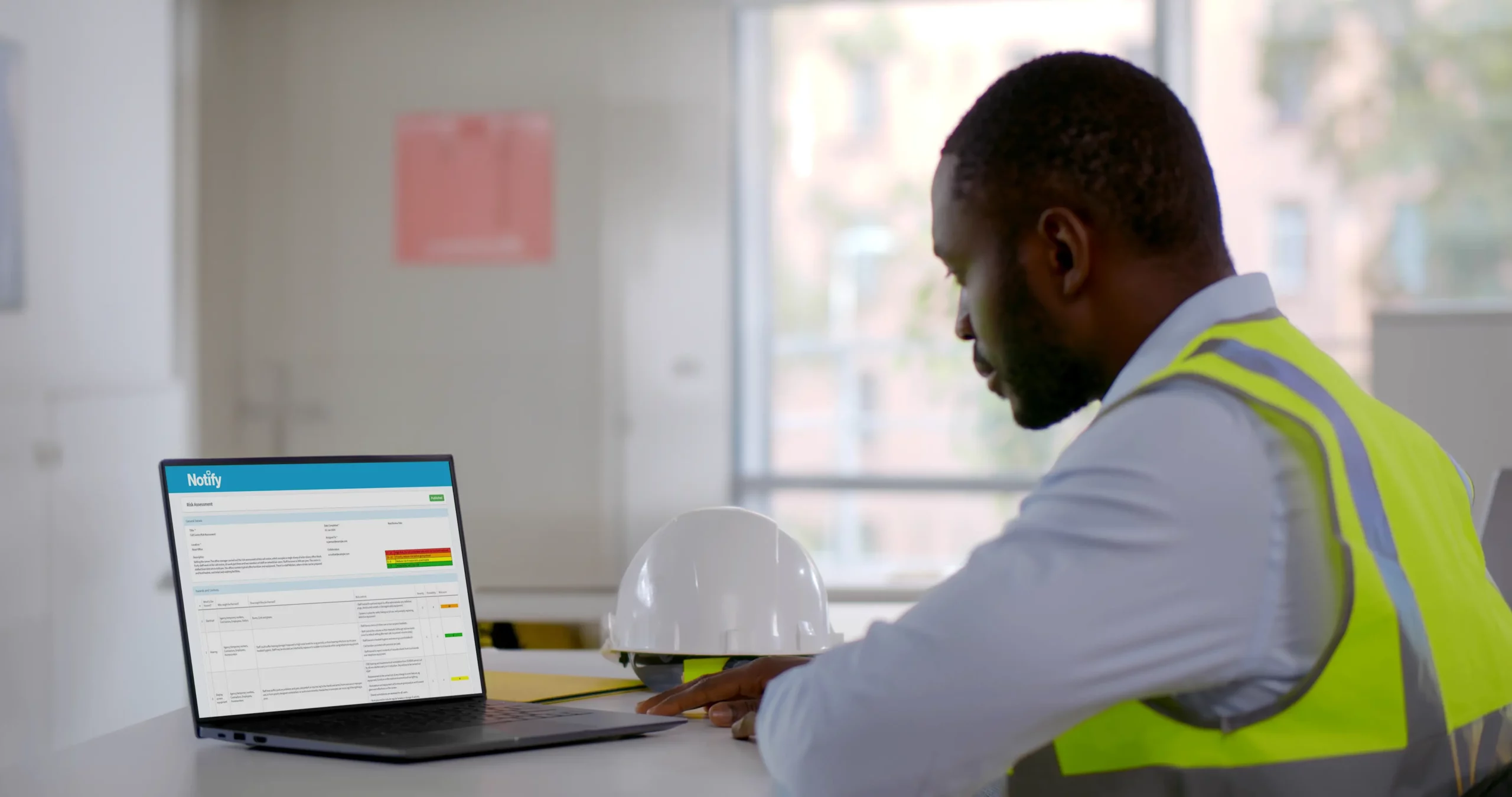 Using software to complete the 5 step process of a risk assessment
